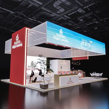 【Emirates】展台设计分享
