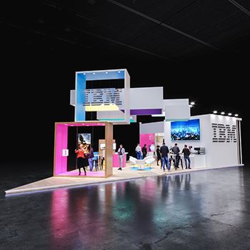 【IBM】展台设计分享