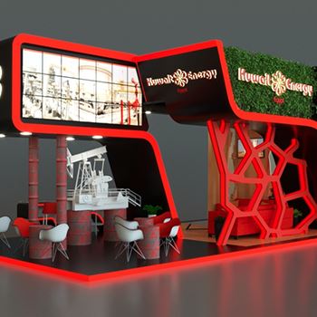 【Kuwait Energy】展台设计分享