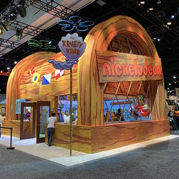 【nickelodeon】展台设计分享
