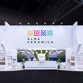 【ALMA CERAMICA】展台设计分享