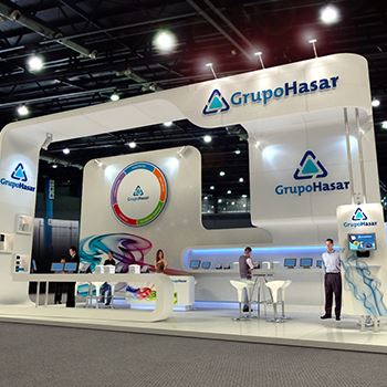 【GRUPO HASAR】展台设计分享