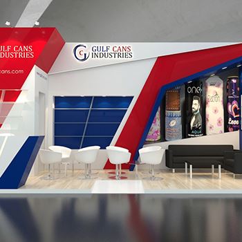 【GULF CANS INDUSTRIES】展台设计分享