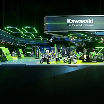 【Kawasaki】展台设计分享