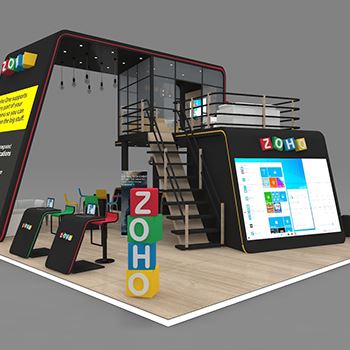 【ZOHO】展台设计分享