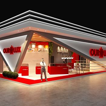 【OURO LUX】展台设计分享