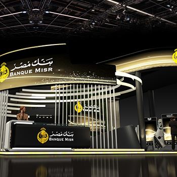 【Banque Misr】展台设计分享