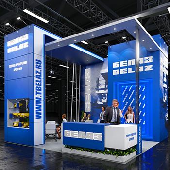 【Belaz】展台设计分享