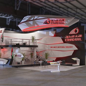 【ETIHAD RAIL】展台设计分享