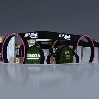 【First Cosmetics】展台设计分享