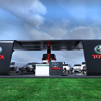 【Toyota】展台设计分享