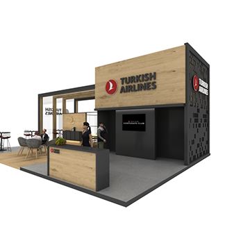 【Turkish Airlines】展台设计分享