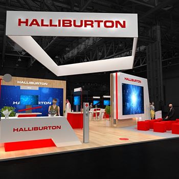 【HALLIBURTON】展台设计分享