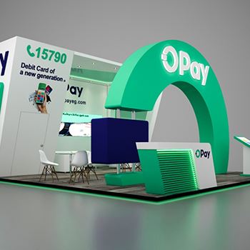【O pay】展台设计分享
