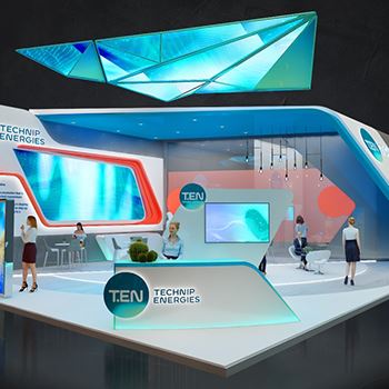 【TECHNIP ENERGIES 】展台设计分享