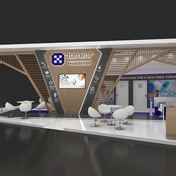 【TORRENT PHARMA】展台设计分享