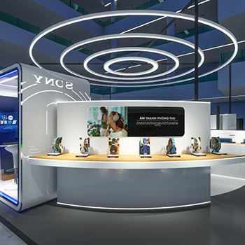 【SONY】展台设计分享