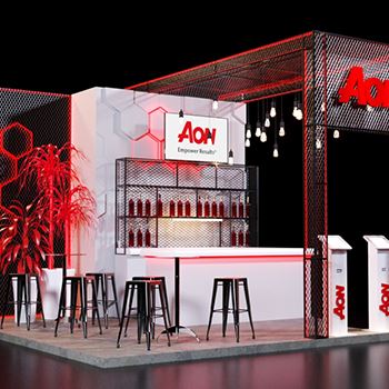 【Aon】展台设计分享