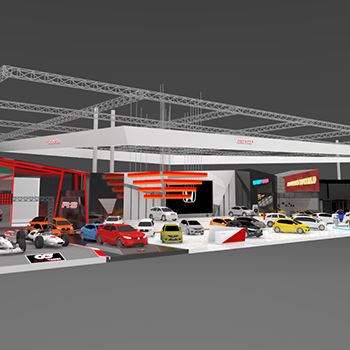 【HONDA】展台设计分享