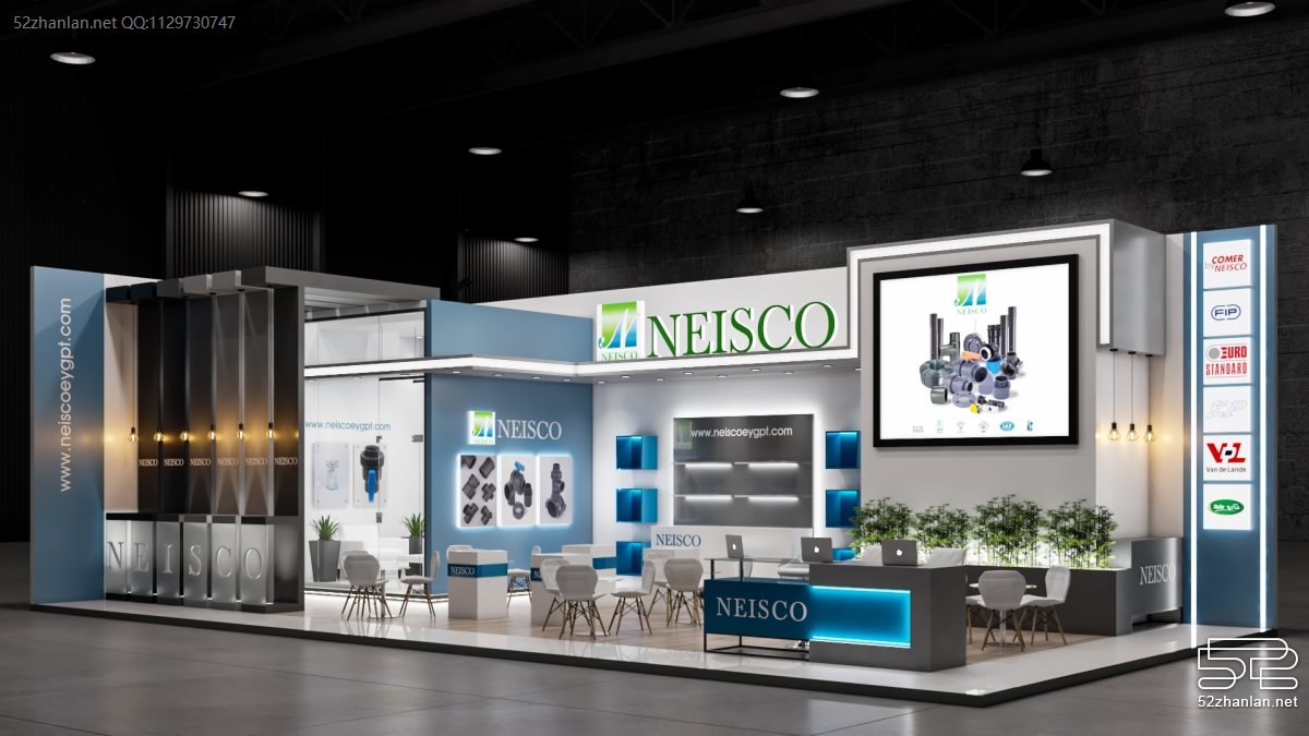 Neisco 【NEISCO】展台设计分享 – 52展览设计