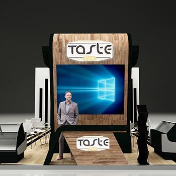 【Taste】展台设计分享