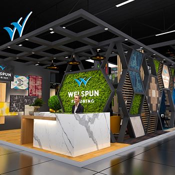 【Welspun Flooring】展台设计分享