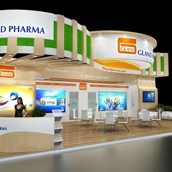 【Gland pharma】展台设计分享