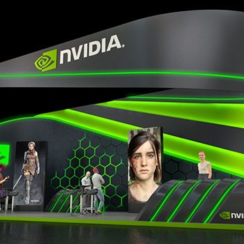 【NVIDIA】展台设计分享