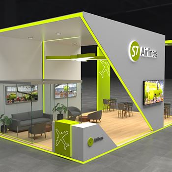 【S7Airlines】展台设计分享
