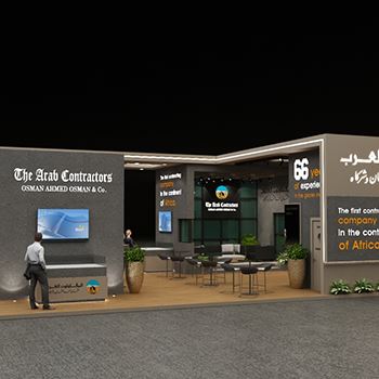【the arab contractors】展台设计分享