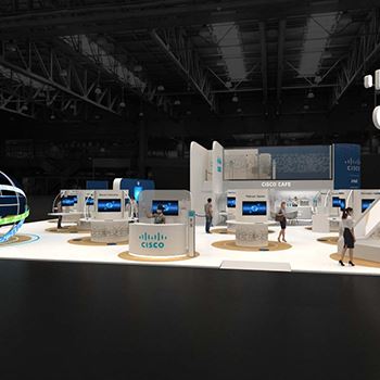 【CISCO】展台设计分享