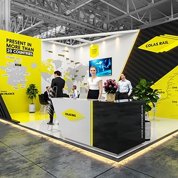 【Colas Rail】展台设计分享
