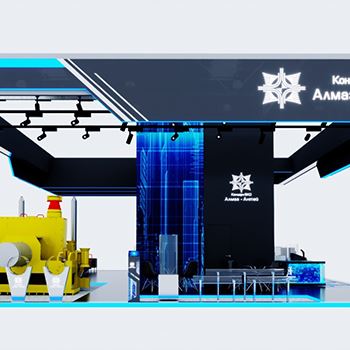 【Almaz Antey Concern】展台设计分享