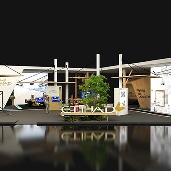 【ETIHAD】展台设计分享