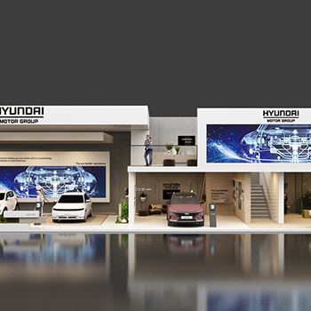 【Hyundai】展台设计分享