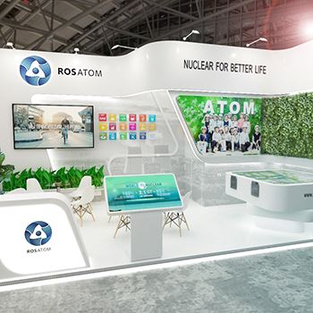 【Rosatom Tashkent】展台设计分享
