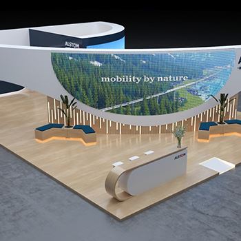 【ALSTOM】展台设计分享