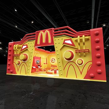 【McDonald’s】展台设计分享