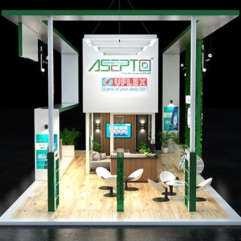 【Asepto】展台设计分享