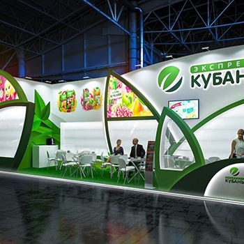 【Ekspress kuban】展台设计分享