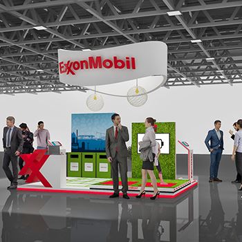 【Exxon Mobil】展台设计分享