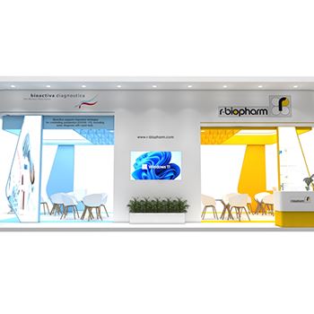 【R- BioPharma】展台设计分享