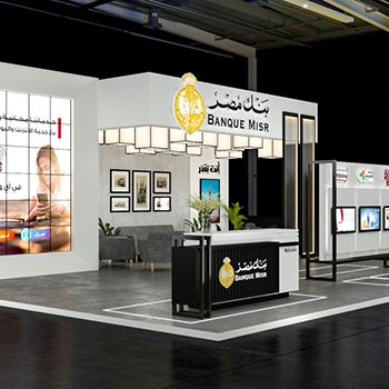 【Banque Misr】展台设计分享