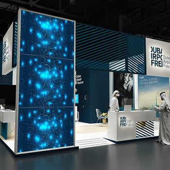 【DAFZA ARAB HEALTH】展台设计分享