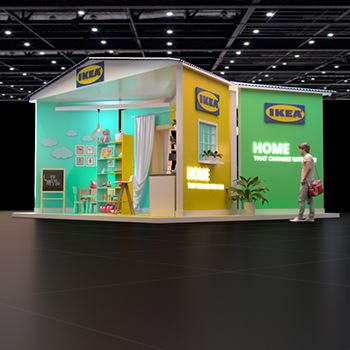 【IKEA】展台设计分享