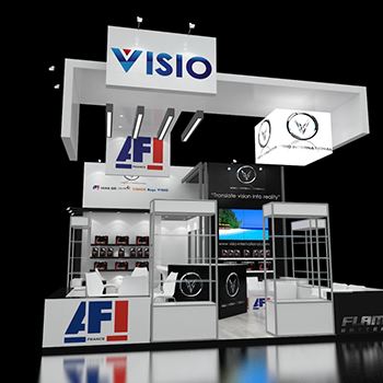 【VISIO】展台设计分享