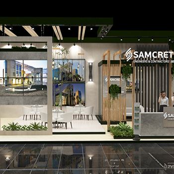 【SAMCRETE】展台设计分享