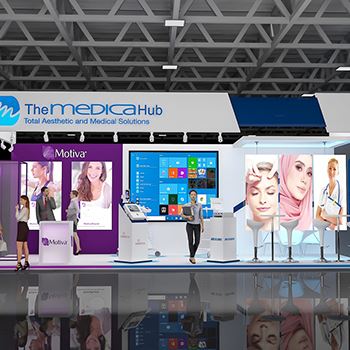 【The Medica Hub】展台设计分享