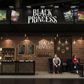 【Black Princess】展台设计分享