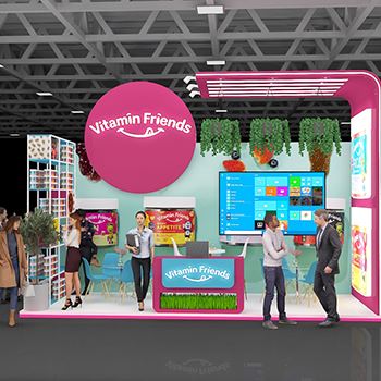 【Vitamin Friends】展台设计分享